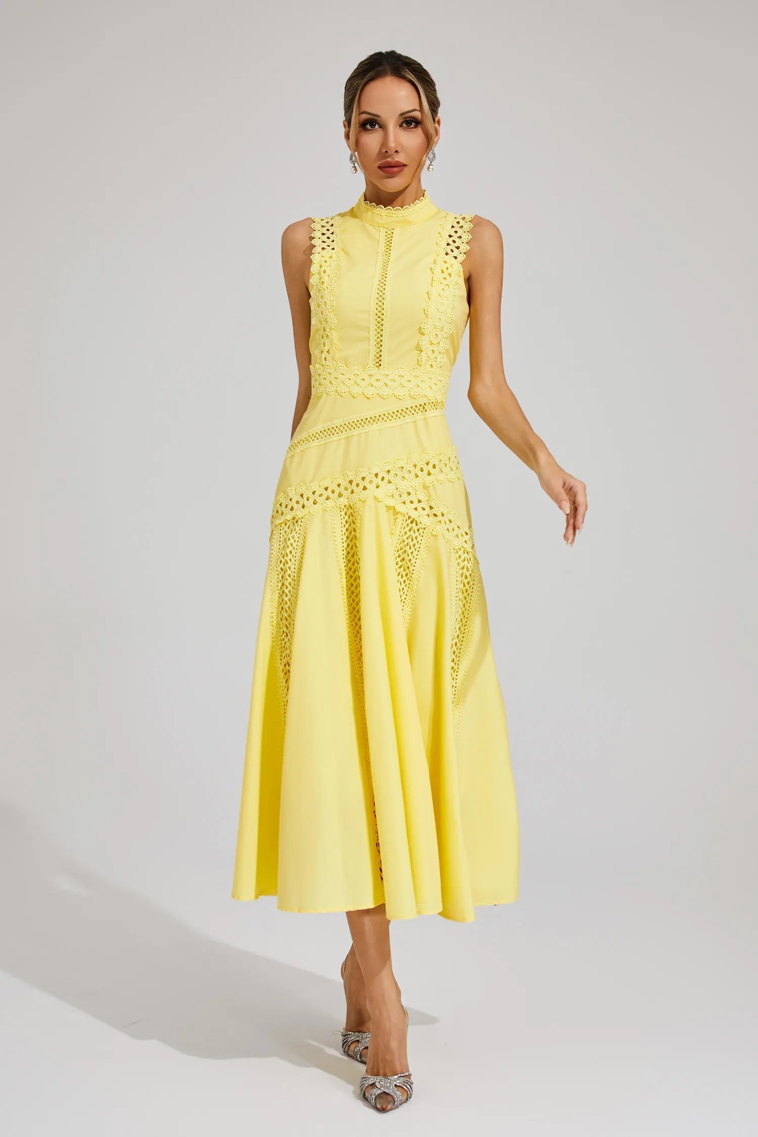 a line midi wedding guest dress Talmadge Fit: Tall line skirt. Size:1x 16/18 Formal Gown Cap Sleeve