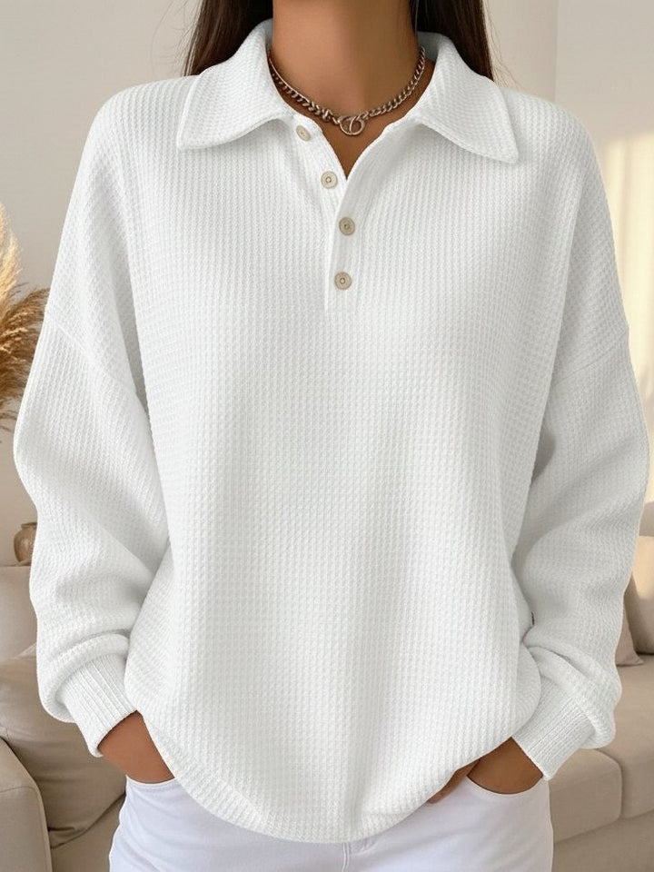 Willits | Women’s Collared Button Placket Sweater
