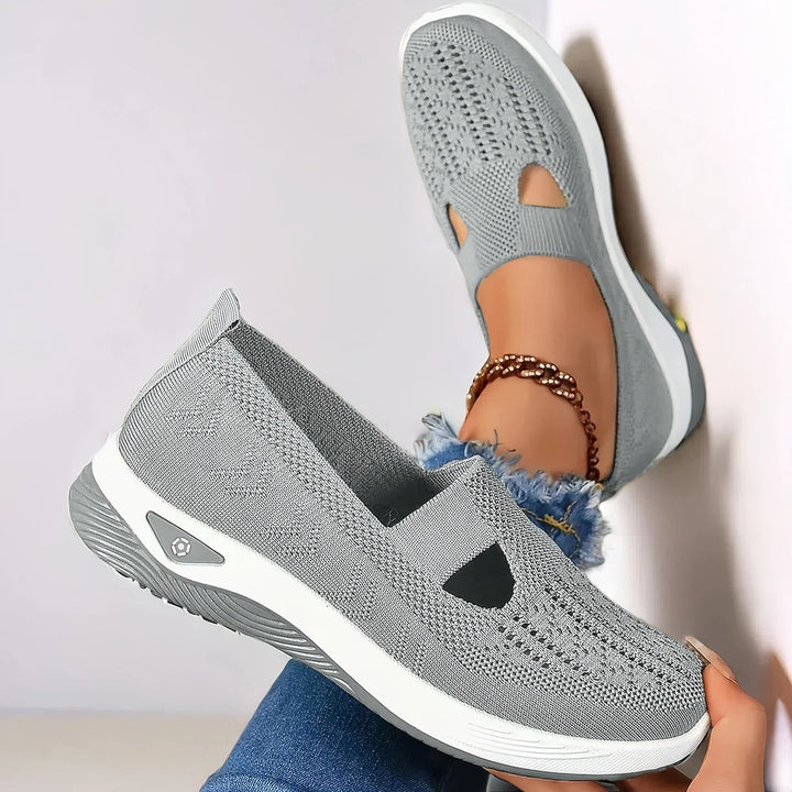 Ramona | Women’s Cutout Perforated Slip-On Shoes