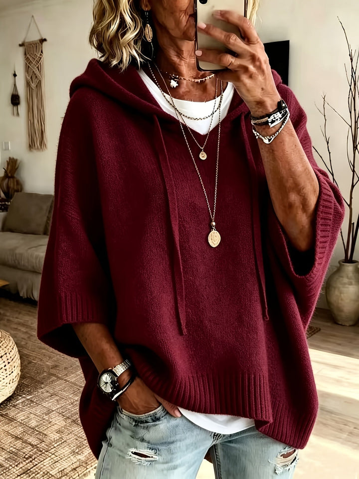 Leucadia | Women’s Drawstring Ribbed Oversized Hoodie