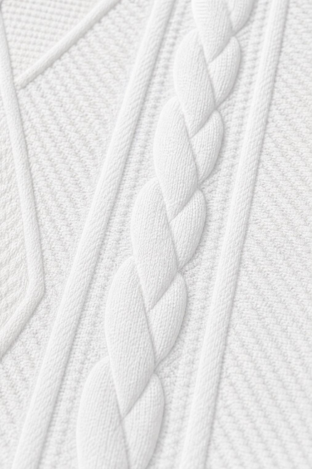 Detail view of the blazer surface