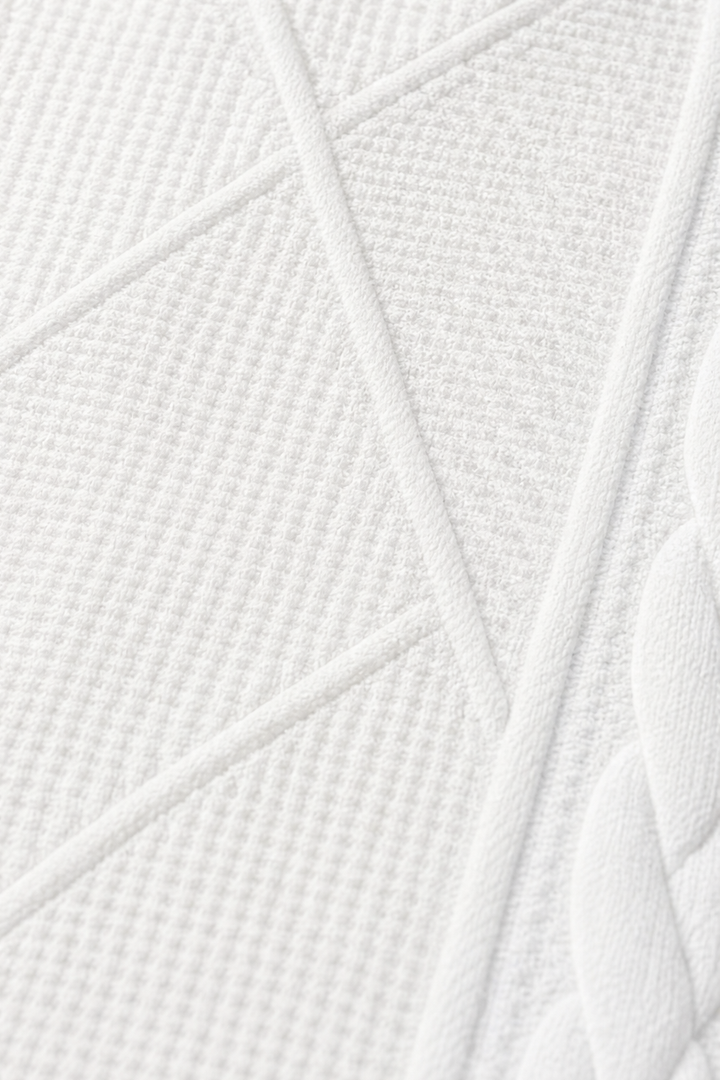 Detail view of the blazer surface
