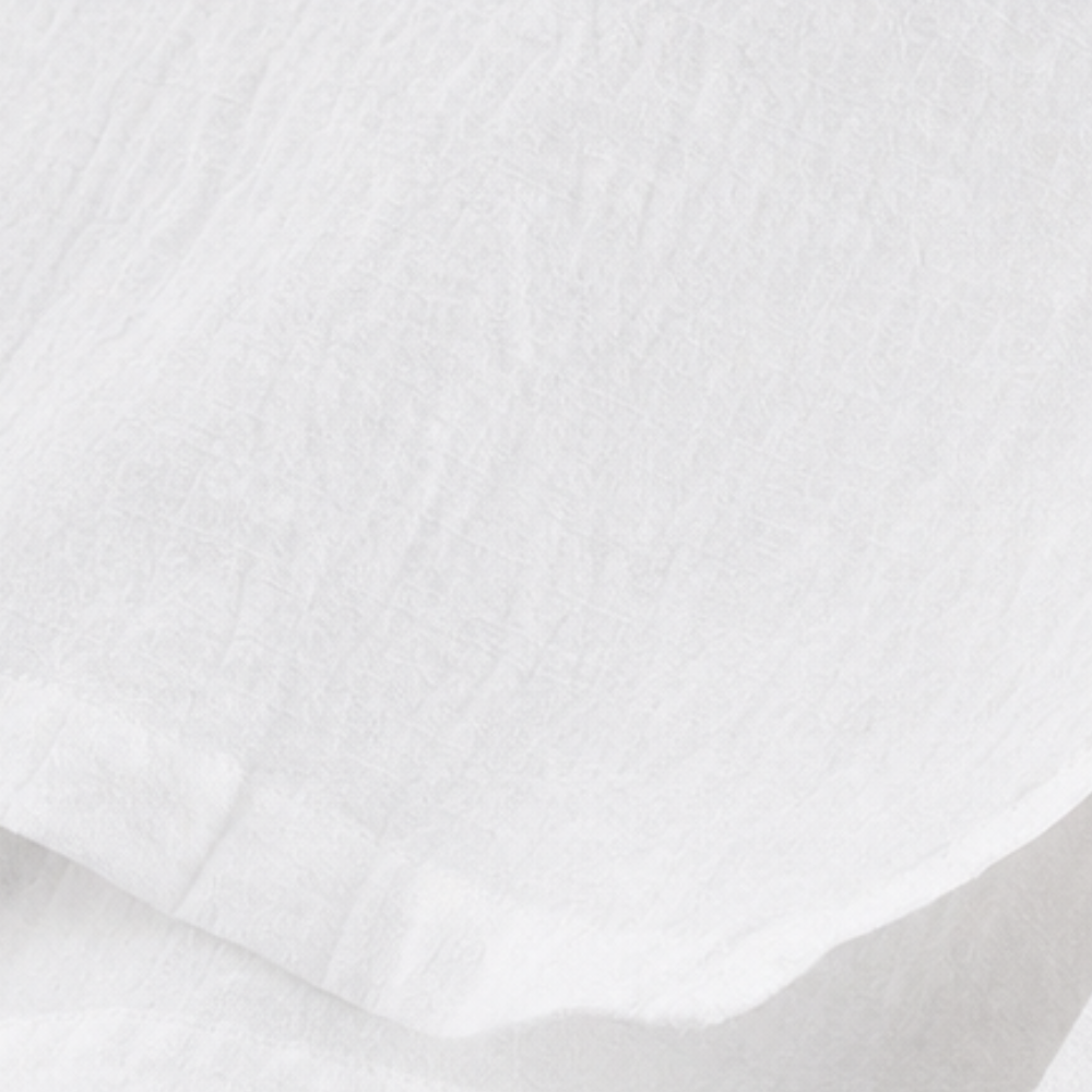 Detail of the midi dress surface