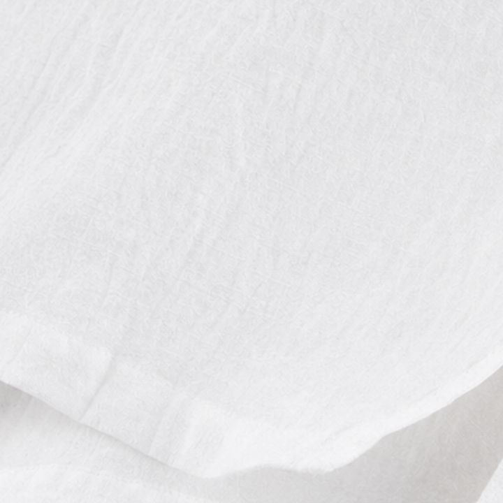 Detail of the midi dress surface